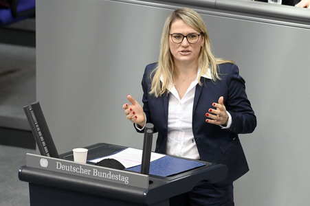 15. Sitzung des Deutschen Bundestages in Berlin