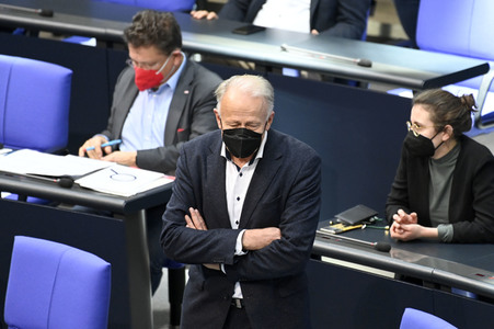 15. Sitzung des Deutschen Bundestages in Berlin