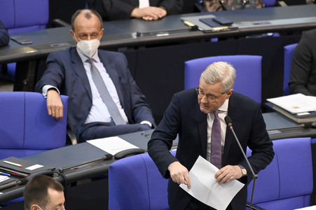 15. Sitzung des Deutschen Bundestages in Berlin