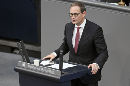 15. Sitzung des Deutschen Bundestages in Berlin