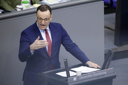 15. Sitzung des Deutschen Bundestages in Berlin