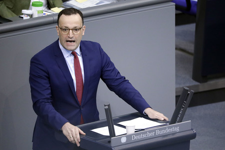 15. Sitzung des Deutschen Bundestages in Berlin