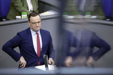 15. Sitzung des Deutschen Bundestages in Berlin