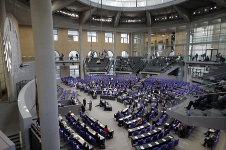 15. Sitzung des Deutschen Bundestages in Berlin