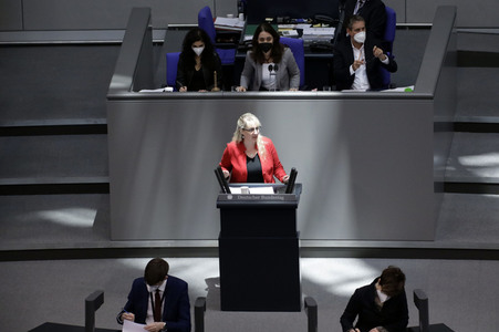 15. Sitzung des Deutschen Bundestages in Berlin
