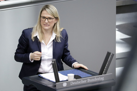 15. Sitzung des Deutschen Bundestages in Berlin