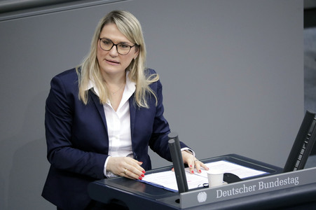 15. Sitzung des Deutschen Bundestages in Berlin