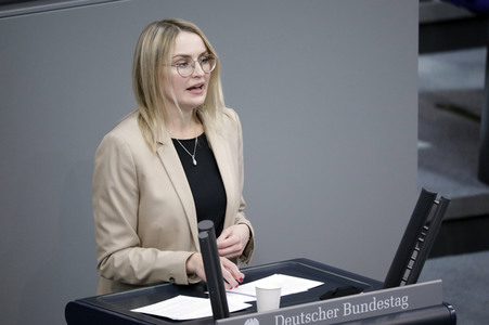 15. Sitzung des Deutschen Bundestages in Berlin
