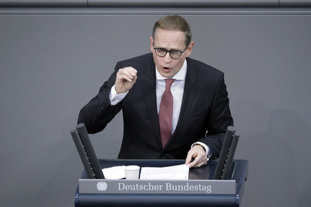 15. Sitzung des Deutschen Bundestages in Berlin
