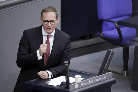 15. Sitzung des Deutschen Bundestages in Berlin