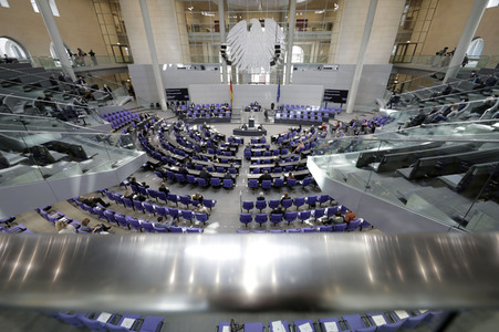 15. Sitzung des Deutschen Bundestages in Berlin