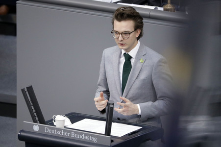 15. Sitzung des Deutschen Bundestages in Berlin