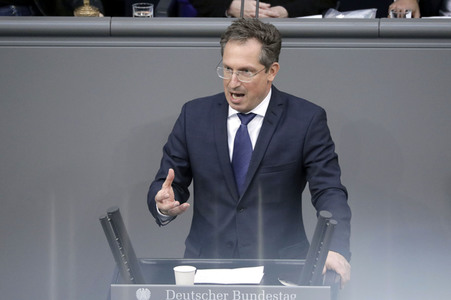 15. Sitzung des Deutschen Bundestages in Berlin