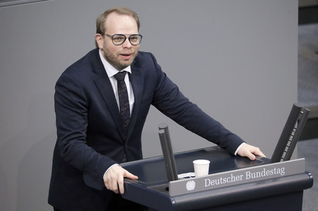 15. Sitzung des Deutschen Bundestages in Berlin