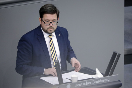 15. Sitzung des Deutschen Bundestages in Berlin