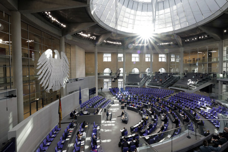 15. Sitzung des Deutschen Bundestages in Berlin