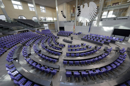 15. Sitzung des Deutschen Bundestages in Berlin