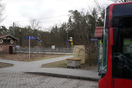 Bahnhof Fangschleuse in Grünheide
