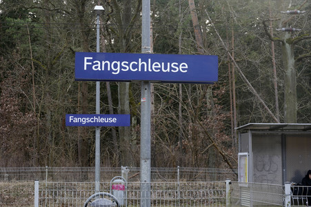 Bahnhof Fangschleuse in Grünheide