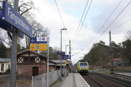 Bahnhof Fangschleuse in Grünheide