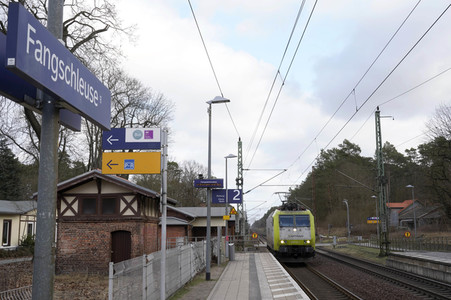 Bahnhof Fangschleuse in Grünheide