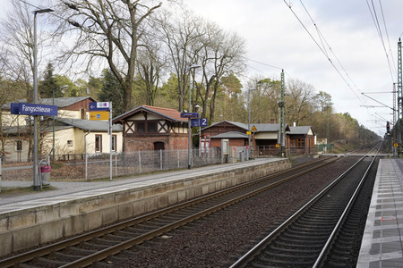 Bahnhof Fangschleuse in Grünheide