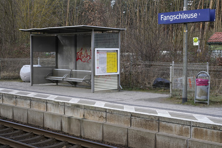 Bahnhof Fangschleuse in Grünheide