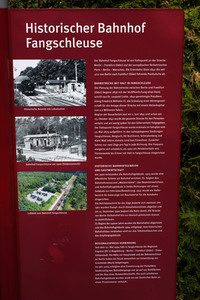 Bahnhof Fangschleuse in Grünheide