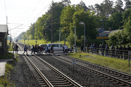 Bahnhof Fangschleuse in Grünheide