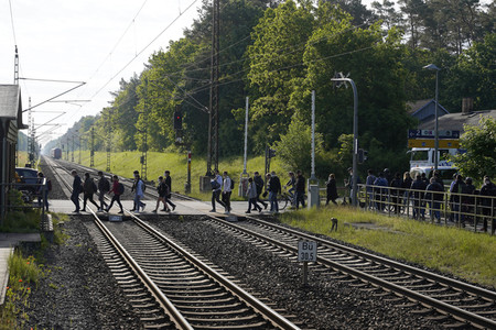 Bahnhof Fangschleuse in Grünheide