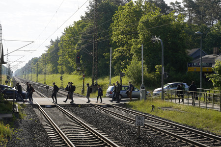 Bahnhof Fangschleuse in Grünheide