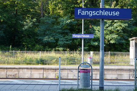 Bahnhof Fangschleuse in Grünheide