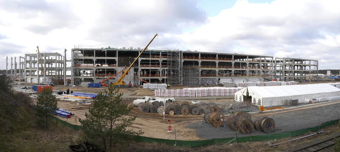 Tesla Gigafactory 4 in Grünheide