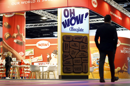 Internationale Süßwarenmesse ISM 2022 in Köln