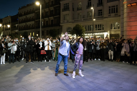 Pressetermin 'Ghost' in Madrid