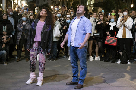 Pressetermin 'Ghost' in Madrid