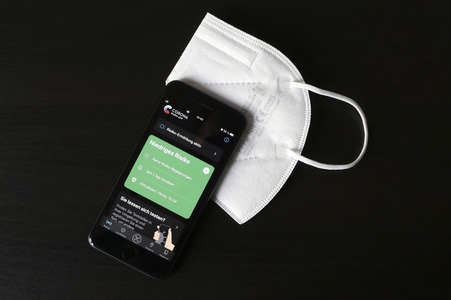 Symbolfoto Corona App