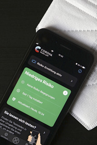 Symbolfoto Corona App