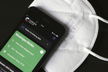 Symbolfoto Corona App
