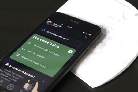 Symbolfoto Corona App