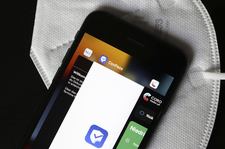 Symbolfoto Corona App