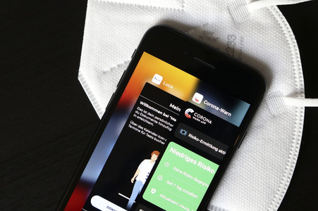Symbolfoto Corona App