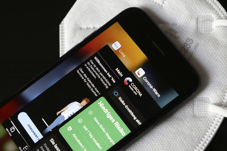 Symbolfoto Corona App