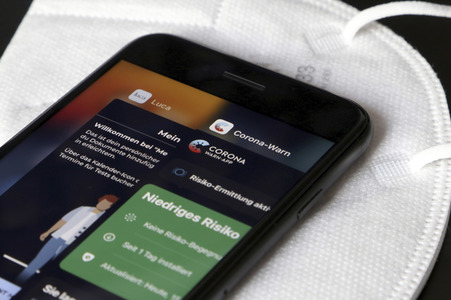 Symbolfoto Corona App