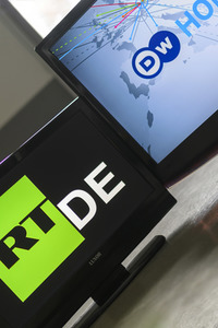 Symbolfoto RT Deutsch und Deutsche Welle
