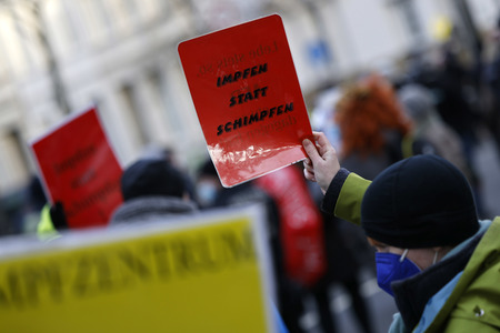 Coronademo in Düsseldorf