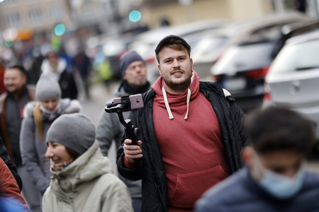 Coronademo in Düsseldorf