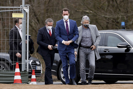 Eröffnung der Baustellte für eine Bio-Flüssiggas-Anlage in Köln