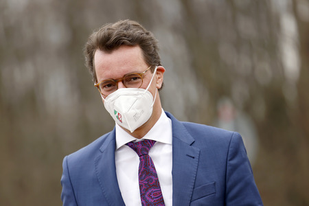 Eröffnung der Baustellte für eine Bio-Flüssiggas-Anlage in Köln