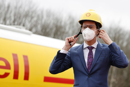 Eröffnung der Baustellte für eine Bio-Flüssiggas-Anlage in Köln